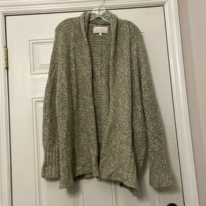 Anthropologie oversized light green sweater